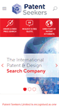 Mobile Screenshot of patentseekers.com
